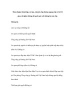 Tài liệu Thỏa thuận thành lập, cải tạo, chuyển cấp đường ngang cấp I, II, III giao cắt giữa đường sắt quốc gia với đường bộ các cấp doc