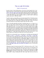 Tài liệu Thay suy nghĩ, đổi số phận pptx