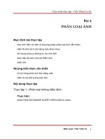 Tài liệu Giáo trình thực tập - Viễn Thám Cơ Sở - Bài 4 ppt