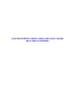 Tài liệu GIẢI PHÁP PHÒNG CHỐNG VIRUS CHO MẠNG NỘI BỘ - BKAV2006 ENTERPRIS docx