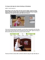 Tài liệu 10 công cụ biên tập ảnh online khi không có Photoshop docx