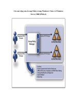 Tài liệu Các mở rộng của Group Policy trong Windows Vista và Windows Server 2008 (Phần 4) pptx