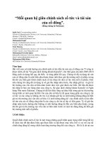 Slide tác động của chính sách cổ tức đến tài sản của cổ đông trong các công ty hóa chất hữu cơ và vô cơ ở ấn độ 