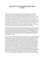 Tài liệu Công chức và cải cách bộ máy hành chính ppt