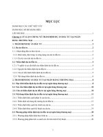 Công tác thẩm định dự án đầu tư tại ngân hàng ngoại thương việt nam, thực trạng và giải pháp 