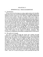 TextBook on spherical astronomy
