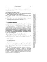 Tài liệu Random Numbers part 2 doc