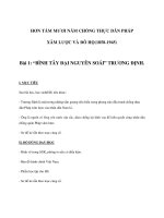 Tài liệu Lịch sử 5 - “BÌNH TÂY ĐẠI NGUYÊN SOÁI” TRƯƠNG ĐỊNH docx