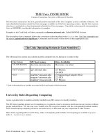 Tài liệu THE Unix COOK BOOK ppt