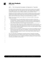 Tài liệu 600 mm Products Introduction pptx