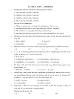 Tài liệu Amin - Aminoaxit pdf