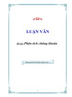 Tài liệu Phân tích chứng khoán docx