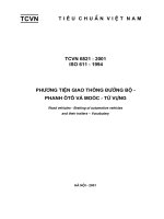 Tài liệu Tiêu chuẩn Việt Nam : Phanh ô tô và moóc ppt