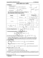 Tài liệu Trung tâm BDVH & LTĐH HÙNG VƯƠNG GV: Bùi Gia Nội DOØNG ÑIEÄN XOAY CHIEÀU 1. Tính docx