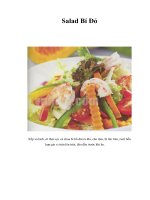 Tài liệu Salad Bí Đỏ doc