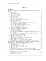 Phân tích, đánh giá thực trạng công tác định mức lao động tại nhà máy sản xuất ô tô 3 2 thời gian qua 