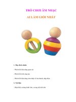 Tài liệu Trò chơi âm nhạc - Ai làm giỏi nhất pdf