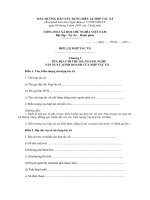 Tài liệu MẪU HƯỚNG DẪN XÂY DỰNG ĐIỀU LỆ HỢP TÁC XÃ doc