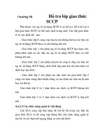 Tài liệu thiết kế hệ thống truyền tải công nghệ số 7 trong NGN, Chương 18 doc