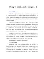 Tài liệu Phòng và trị bệnh cá lóc trong mùa lũ pdf