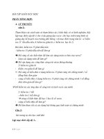 Bài giải câu hỏi môn Giáo dục học