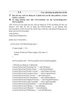 Tài liệu File , Thư mục và IO phần 2 pdf