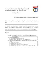 Tài liệu Cơ sở phân tích hóa học- phương pháp tính nồng độ các chất trong những dung dịch cân bằng pptx