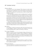 Tài liệu Part 10_101 Internet Businesses You Can Start From Home pdf