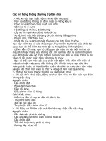 Tài liệu Các hư hỏng thông thường ở phần điện pdf