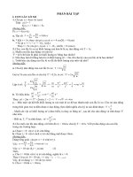 Tài liệu Bài tập Con lắc lò xo docx