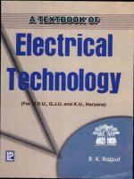 A textbook of electrical technology 