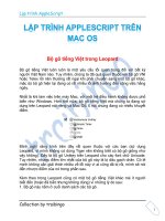 Tài liệu Lập trình AppleScript trên Mac OS part 10 pptx