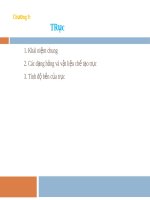 chuong 9 :Trục (Đại cương về thiết kế máy và chi tiết máy)