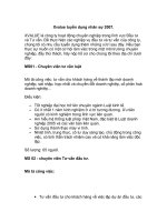 Tài liệu Thông tin về tuyển dụng doc