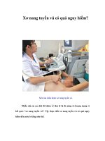 Tài liệu Xơ nang tuyến vú có quá nguy hiểm? pptx
