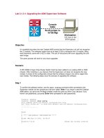 Tài liệu Upgrading the 4006 Supervisor Software ppt