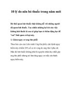 Tài liệu 10 lý do nên bỏ thuốc trong năm mới pptx