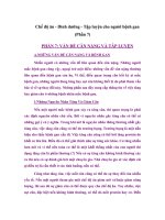 Tài liệu Chế độ ăn - Dinh dưỡng - Tập luyện cho người bệnh gan (Phần 7) docx