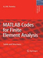 Ebook - (Ferreira, 2009) MATLAB codes for finite element analysis 