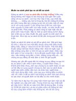 Tài liệu Muốn so sánh thì phải ra cái để so sánh docx