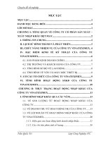 THỰC TRẠNG HOẠT ĐỘNG NHẬP KHẨU của CÔNG TY VINATEXIMEX 