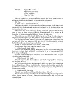 Tài liệu Phân tích và lựa chọn chiến lược ppt