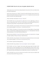 Tài liệu IDIOMS LESSON 285 ppt