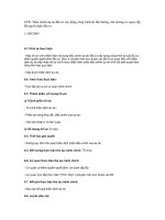 Tài liệu iều chỉnh dự án đầu tư xây dựng công trình do Bộ trưởng, thủ trưởng cơ quan cấp Bộ quyết định đầu tư ppt