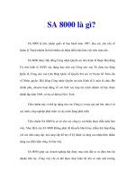 Tài liệu SA 8000 là gì? doc