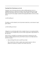 Tài liệu Targeting Movie Clip Instances on Levels ppt