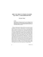 Tài liệu KHU VỰC HÓA VÀ TOÀN CẦU HÓA THÁI BÌNH DƯƠNG ppt