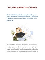 Tài liệu Trở thành nhà lãnh đạo về cảm xúc pptx