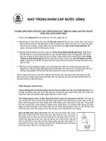 Tài liệu Khử trùng khẩn cấp nước uống pdf