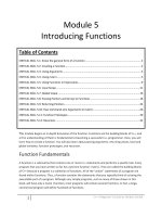 Tài liệu Introducing Functions docx